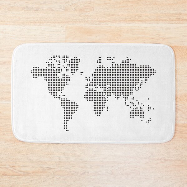 Item preview, World map made with dots designed and sold by Luca Marella.