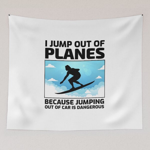 Item preview, Skysurfing Skydiving Extreme Sport Skydiver designed and sold by TastefulTees.