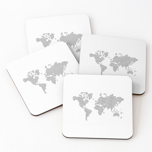 Item preview, World map made with dots designed and sold by Luca Marella.