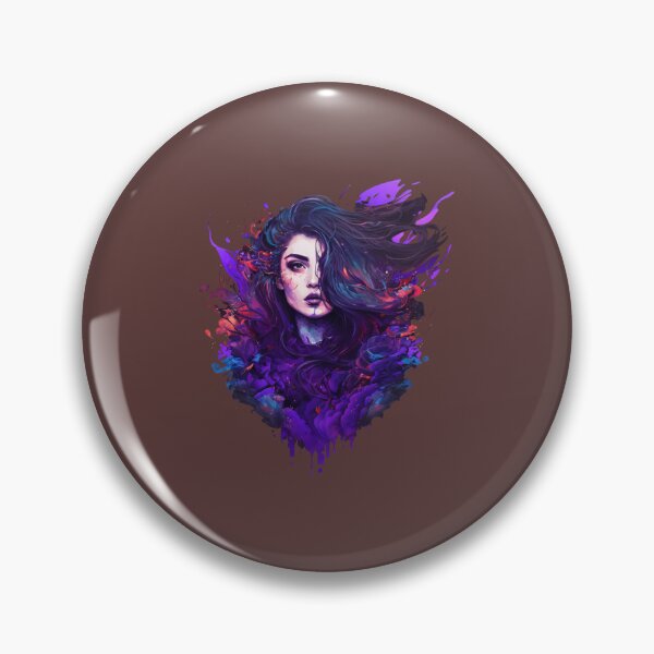 Item preview, Magical Purple Crystal Witch Enchanted Illustration designed and sold by Shanetz.