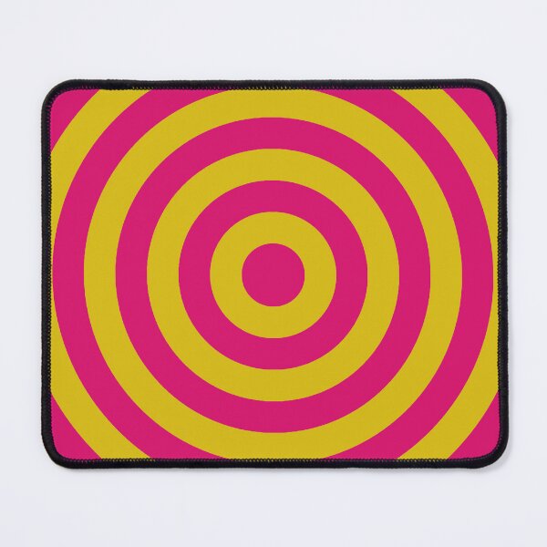 Item preview, Pink/Yellow Bullseye designed and sold by DextralDaydream.
