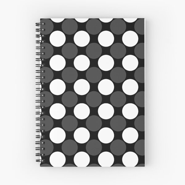 Item preview, Giant Black and White Polka Dots On Black  designed and sold by POLKAIWERX.