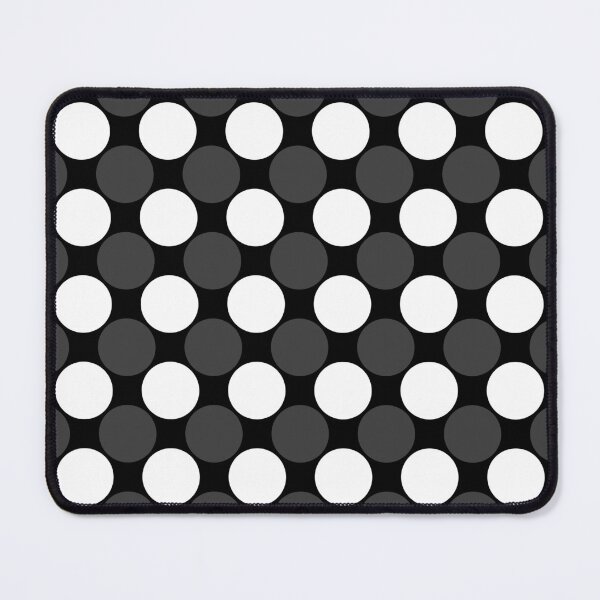 Item preview, Giant Black and White Polka Dots On Black designed and sold by POLKAIWERX.