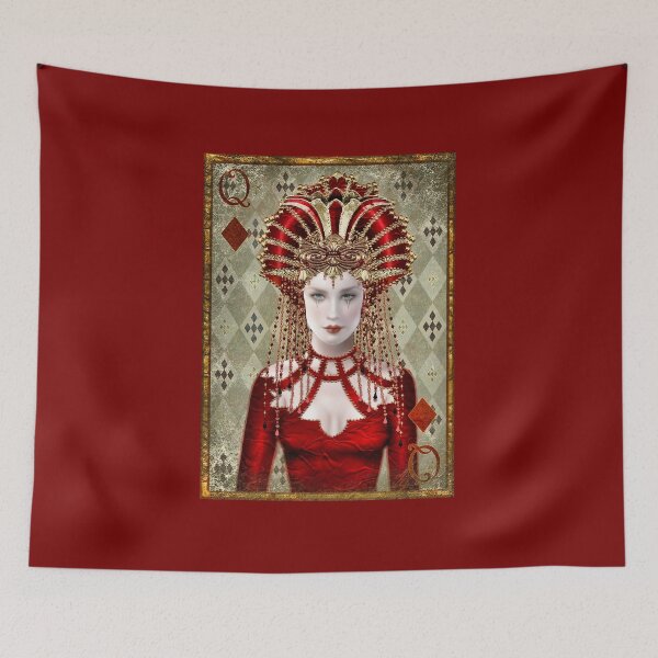 Item preview, The Queen of Diamonds by Maxine Gadd  designed and sold by Maxine Gadd.
