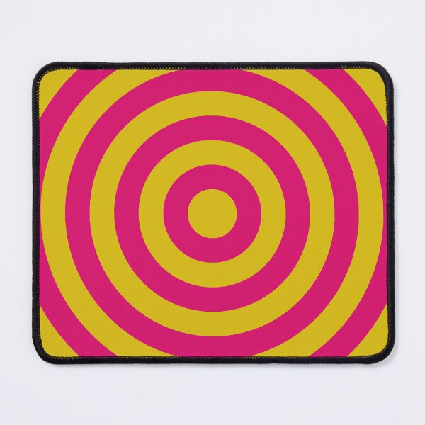 Item preview, Yellow/Pink Bullseye designed and sold by DextralDaydream.