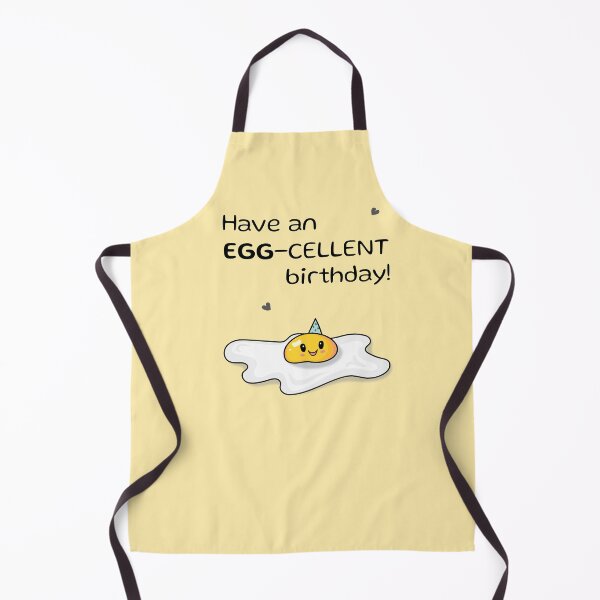 Item preview, Have an egg-cellent birthday funny punny greeting designed and sold by HajnalkArt.