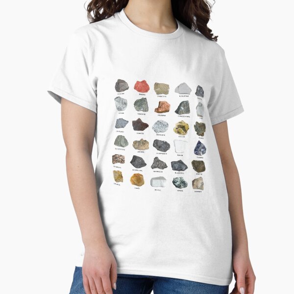 Item preview, Gems and Crystals Ores and Minerals Rock Collecting Chart designed and sold by banwa.