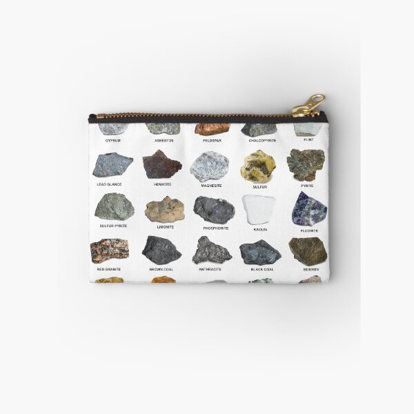 Item preview, Gems and Crystals Ores and Minerals Rock Collecting Chart designed and sold by banwa.
