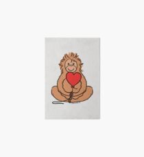 Lovable Orangutan Art Board