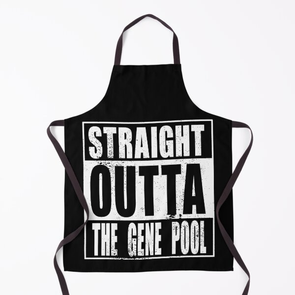 Item preview, Straight Outta The Gene Pool (white) designed and sold by SolidEarthArt.