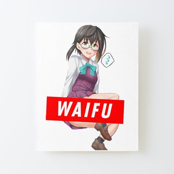 Waifu Anime Mounted Prints for Sale