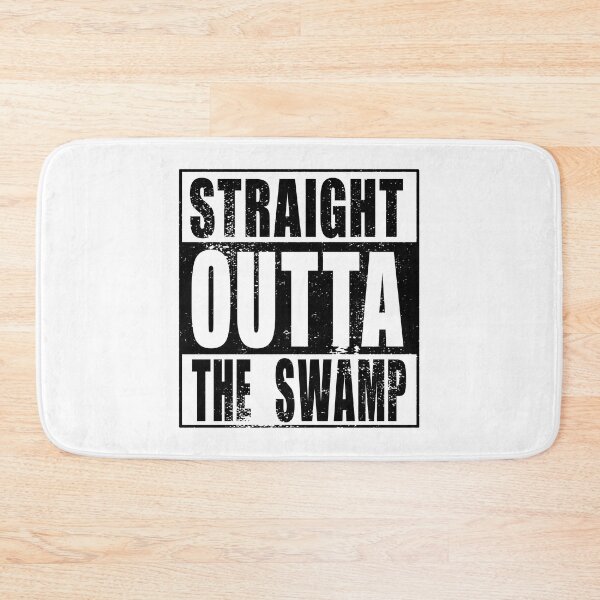 Item preview, Straight Outta The Swamp (black) designed and sold by SolidEarthArt.