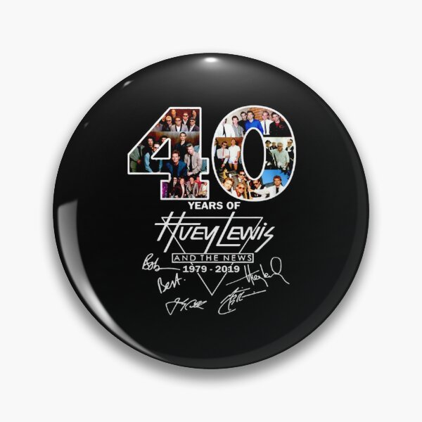 Item preview, Years Of Huey Lewis 1979-2019 Thank You For The Memories Signature designed and sold by Jodlones.