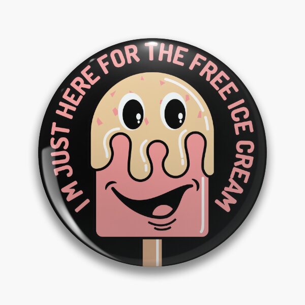 Item preview, Im Just Here For The Free Ice Cream designed and sold by designerpriti.