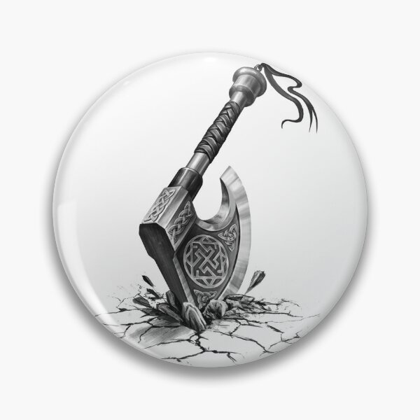 Item preview, Viking - The axe of Maria Sofronova designed and sold by HUYJIEA.