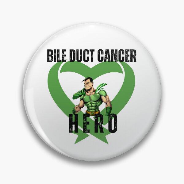 Item preview, Bile Duct Cancer Hero designed and sold by blakfrog.