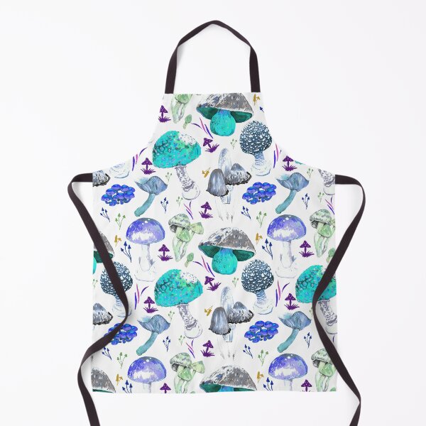 Item preview, Poisonous Mushies blue designed and sold by Phoebekirk.
