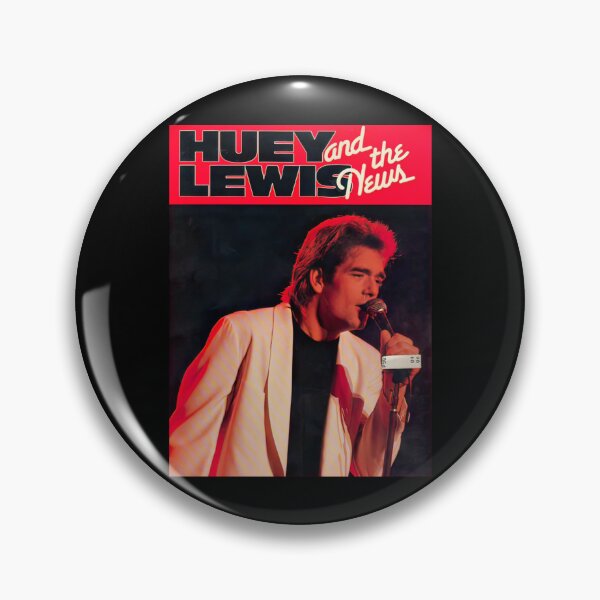 Item preview, 1985 Robus Books Huey Lewis News Gift Fan designed and sold by Jodlones.