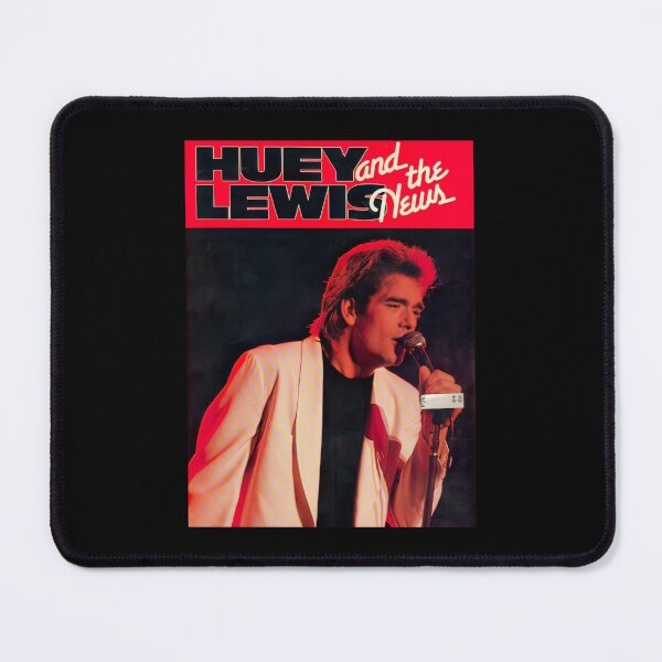 Item preview, 1985 Robus Books Huey Lewis News Gift Fan designed and sold by Jodlones.