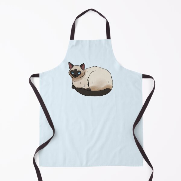 Item preview, Siamese cat cute illustration designed and sold by Yarafantasyart.