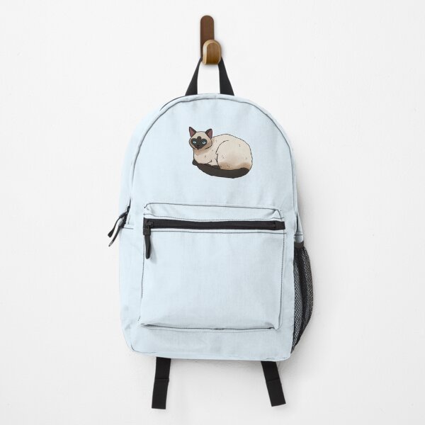 Item preview, Siamese cat cute illustration designed and sold by Yarafantasyart.