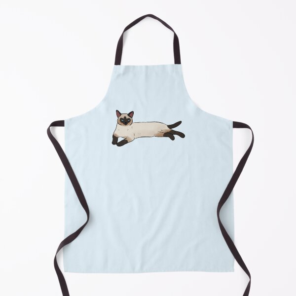 Item preview, Siamese cat cute illustration designed and sold by Yarafantasyart.