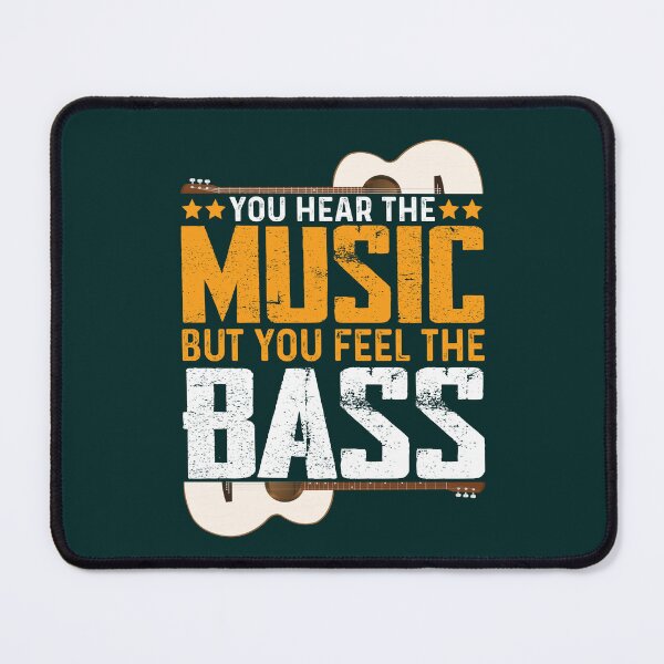Item preview, You Hear the Music but You Feel the Bass designed and sold by S Cube Design.