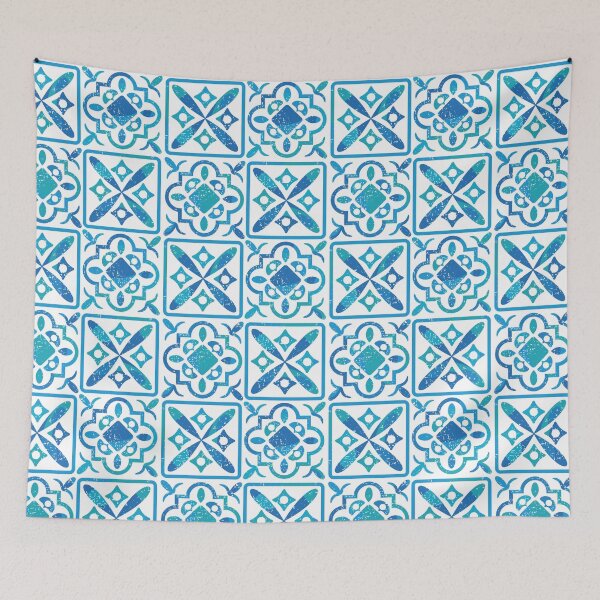 Item preview, Moorish inspired tile pattern designed and sold by anjou.