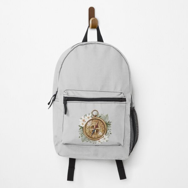 Item preview, Watercolor Floral Compass designed and sold by Nature Hues.
