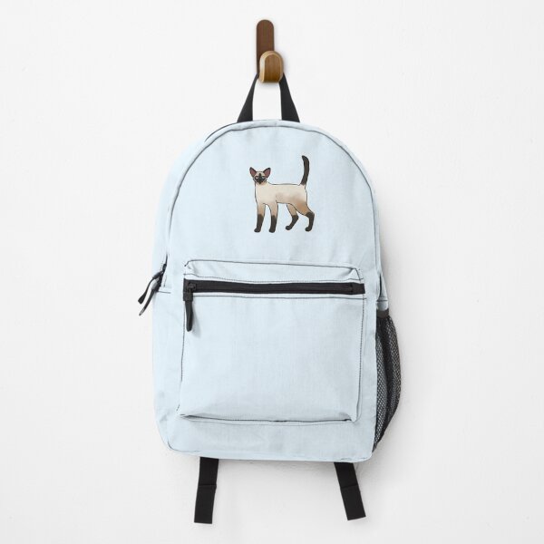 Item preview, Siamese cat cute illustration designed and sold by Yarafantasyart.