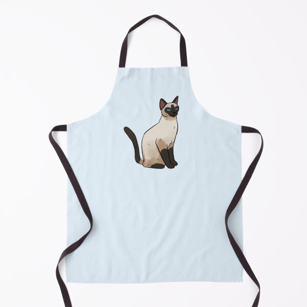 Item preview, Siamese cat cute illustration designed and sold by Yarafantasyart.