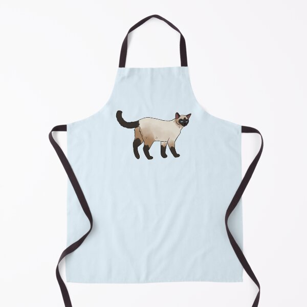 Item preview, Siamese cat cute illustration designed and sold by Yarafantasyart.