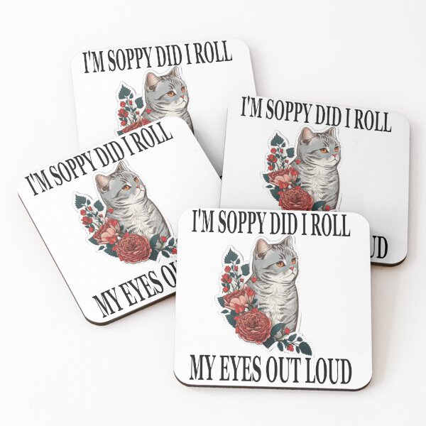 Item preview, Cat Kitten Did I Roll My Eyes Out Loud Funny Sarcastic designed and sold by Beauti-artist.