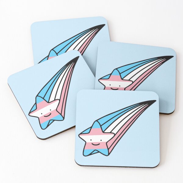 Item preview, Trans Pride Shooting Star designed and sold by everything4eva.