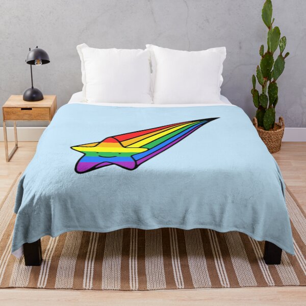 Item preview, Rainbow Pride Shooting Star designed and sold by everything4eva.
