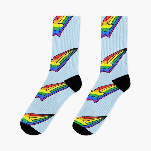 Item preview, Rainbow Pride Shooting Star designed and sold by everything4eva.