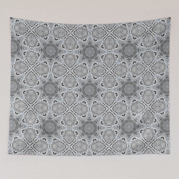 Item preview, Winter Road Aerial view Kaleidoscope pattern 32 designed and sold by Swabcraft.