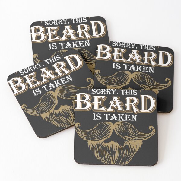 Item preview, Mens Bearded Men Beard Sorry This Beard is Taken designed and sold by HSjem.