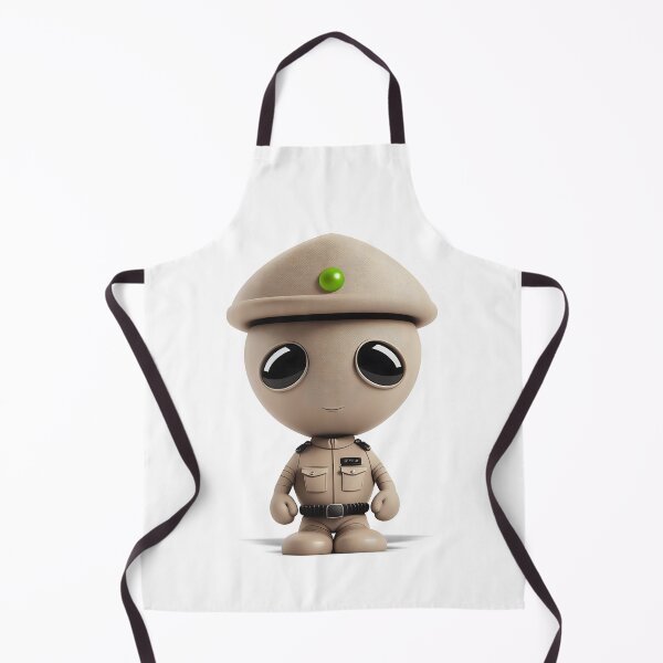 Item preview, Alien Police Man - The Stone Collection designed and sold by FiveIntentions.
