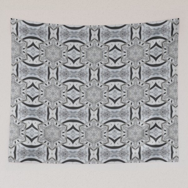 Item preview, Winter Road Aerial view Kaleidoscope pattern 34 designed and sold by Swabcraft.