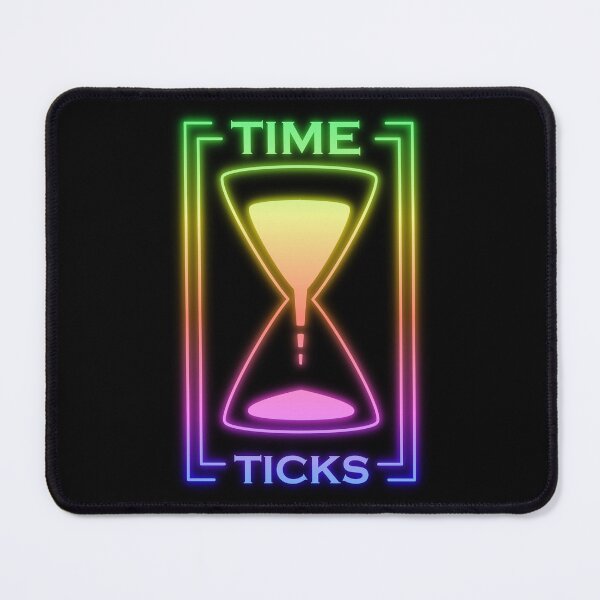 Item preview, Neon colored artwork - Time Ticks designed and sold by llooddroos.