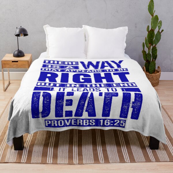 Item preview, A Way That Appears To Be Right Leads To Death. Proverbs 16:25 designed and sold by plushism.
