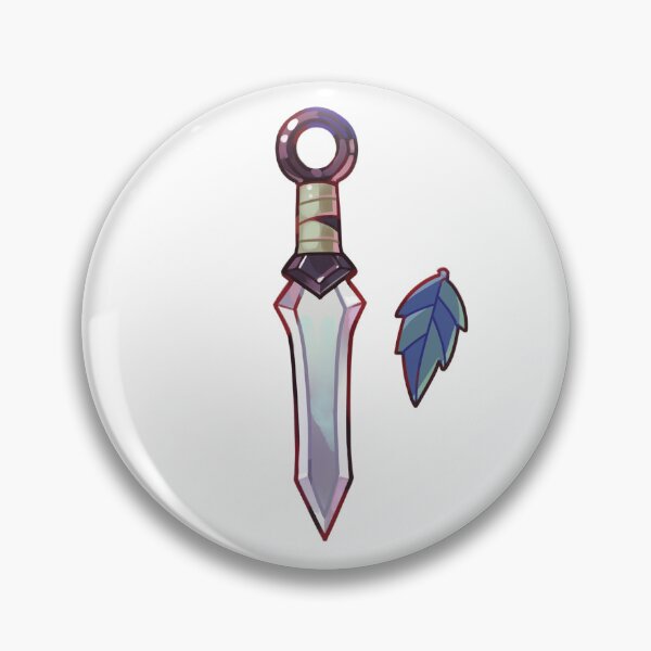 Item preview, Knife of Rosaria Genshin Impact designed and sold by Yan Factorial.