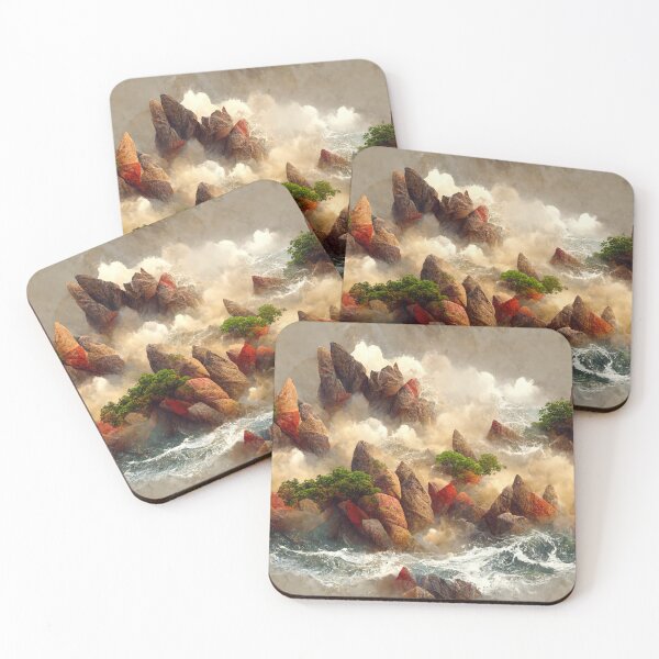 Item preview, Strong winds, rocks and water designed and sold by YeKnot.