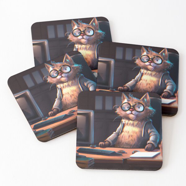 Item preview, Office Cat designed and sold by catontheroof.