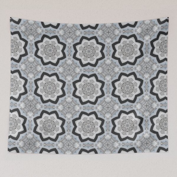 Item preview, Winter Road Aerial view Kaleidoscope pattern 38 designed and sold by Swabcraft.