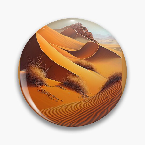 Item preview, Desert Sand Dune Print - Majestic Desert Landscape, Perfect Beautiful Warm Colors designed and sold by Shaka-Surf-Tees.
