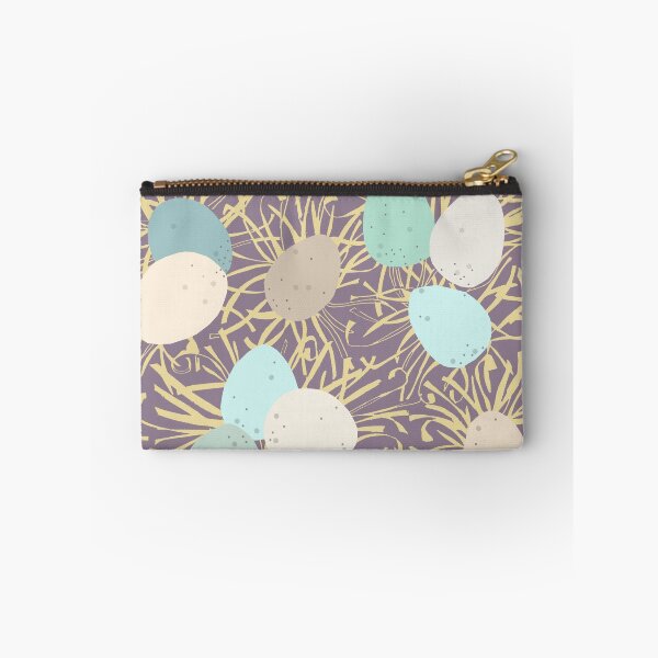 Item preview, Farm Fresh Eggs on Dusty Purple Background designed and sold by Christine Philbrick.