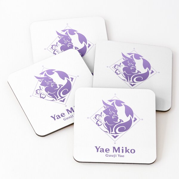 Item preview, Yae Miko Constel­lation logo Genshin Impact designed and sold by damomonkey.