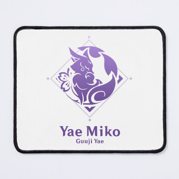 Item preview, Yae Miko Constel­lation logo Genshin Impact designed and sold by damomonkey.